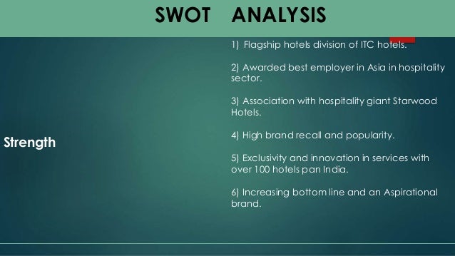 swot analysis of hotel